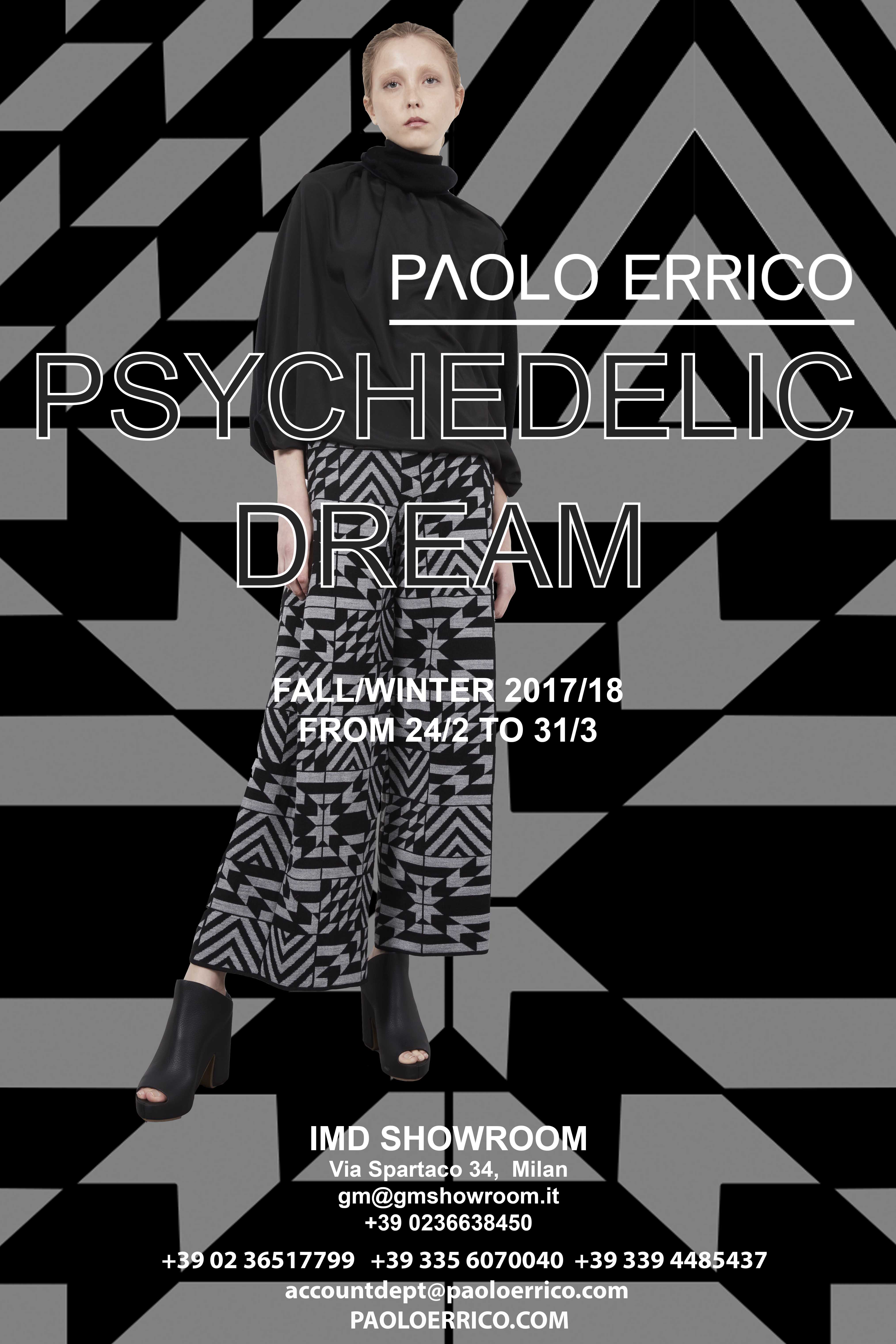 PAOLO ERRICO fw1718 invitation